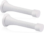 2 Pack Spring Door Stopper White by KOVOSCH