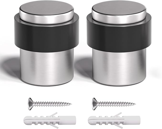 SANATO 30Pcs Nickel Door Stopper Floor Mounted by SANATO