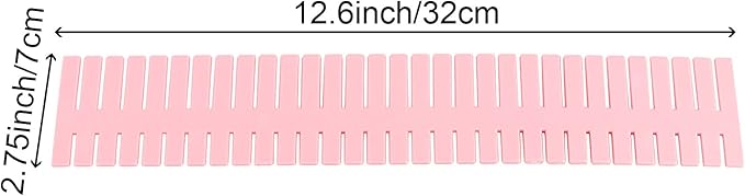 ZOENHOU 60 PCS DIY Drawer Divider Organizers, Adjustable Premium Plastic - Image 2