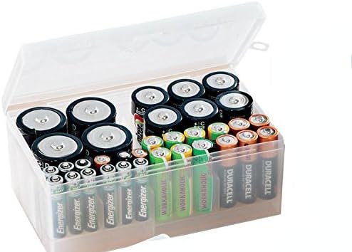 Dial Industries Battery Storage Organizer Case, 12 AAA, 12 AA, 6 C, 4 D - Image 3