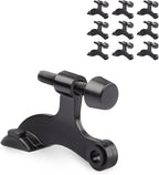 10 Pack Hinge Pin Door Stopper Black by KOVOSCH