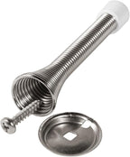24 Pack Spring Door Stops 3 1/4 Inch Flexible Heavy Duty Spring Door Stopper - Image 8