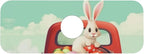 Kitchen Sink Splash Guard Faucet Mat Easter Bunny Rabbits 15"x5.5", Diatom Mat - Image 7