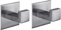 Flybath Coat Hook SUS 304 Stainless Steel Square Towel Robe Hooks Wall Mounted by Flybath