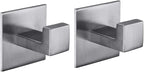 Flybath Coat Hook SUS 304 Stainless Steel Square Towel Robe Hooks Wall Mounted by Flybath