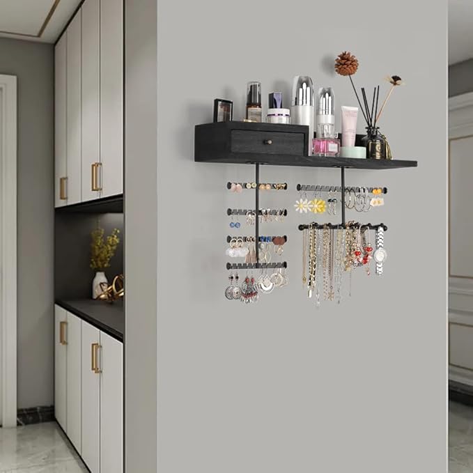 VINAEMO Jewelry Organizer Hanging Wall Mounted Jewelry Holder - Image 4
