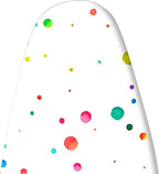 Extra Thick Ironing Board Cover and Pad, Colorful Polka Dot 15x54 Ironing Board - Image 6