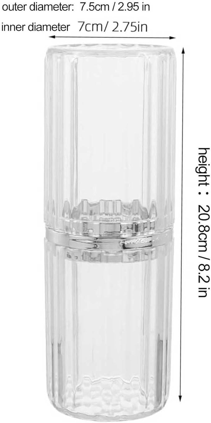 Toothbrush Travel Case Portable Travel Toothbrush Holder, Large Travel - Image 9