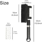 Rubber Pet Hair Removal Brush Lint & Hair Removal Cat Dog Hair Remover Brush - Image 5