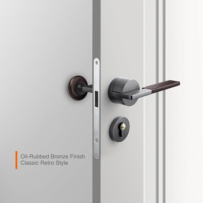 2 Pack Convex Wall Door Bumper Stop Oil Rubbed Bronze – 2-1/2” Outside Diameter - Image 6
