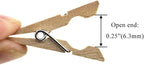 HAHIYO Wooden Clothes Pins Clothespins Small Do NOT Fall Apart 1.38 inches - Image 4