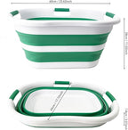 SAMMART 40L Set of 2 Collapsible Plastic Laundry Hamper - Image 9