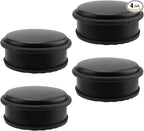 KINJOEK 4 PCS Heavy Duty No Drill Door Stopper, Stainless Steel Door Stop by KINJOEK