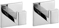 Flybath Square Coat Hook SUS 304 Stainless Steel Towel Robe Door Hooks Wall by Flybath