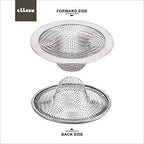 Drain Hair Catcher, Mesh Metal Sink Strainer Set of 2, Fits - Image 3