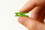 LWR CRAFTS Wooden Mini Clothespins 100 Per Pack 1" 2.5cm - Image 2