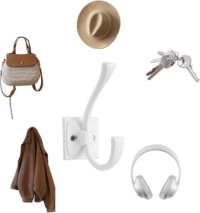 10 Pack Decorative Heavy Duty Towel Hooks - Image 3