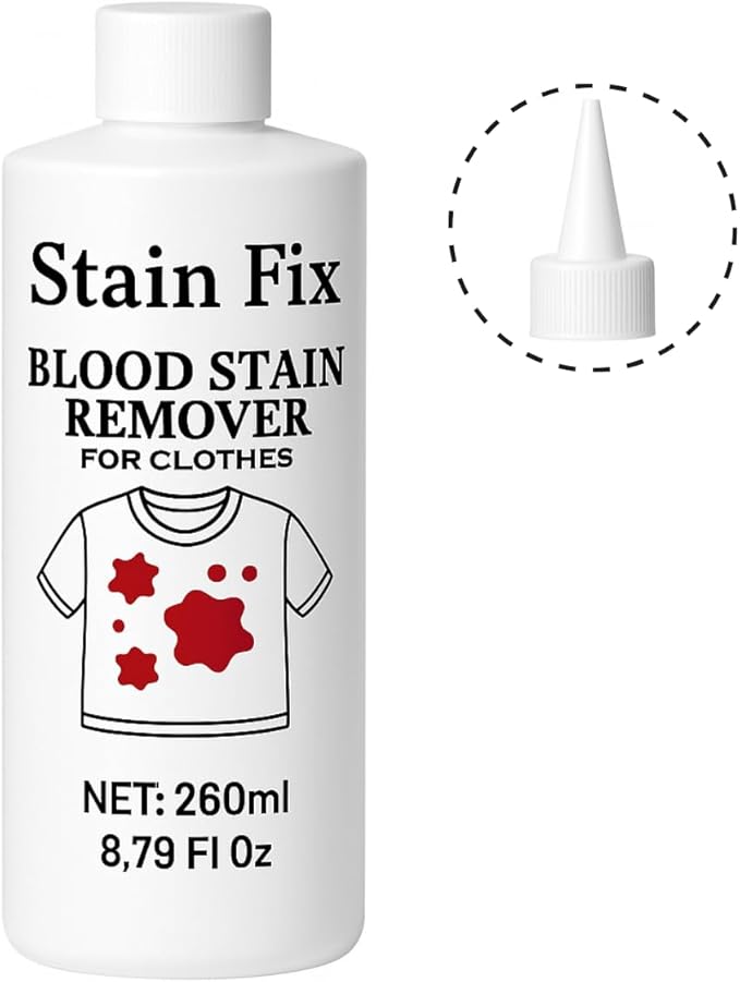 Instant Blood Stain Remover for Clothes- Effectively Clean Fresh & Dried Stains - Image 8