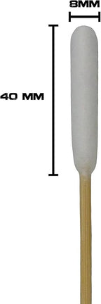 Type-III 100pc Gun Cleaning 6 Inch Double Sided Cotton Swabs - Image 3