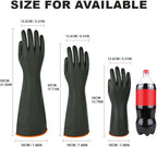 Heavy Latex Chemical Resistant Gloves - Image 5