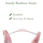 Bamboo Cotton Swabs 400 Count - Image 4