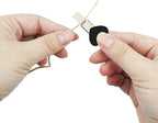 Black Heart Clothespins Mini Wooden Clothespins - Image 5