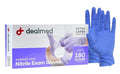 Dealmed Brand Nitrile Medical Grade Exam Gloves, Disposable, Latex-Free by Dealmed
