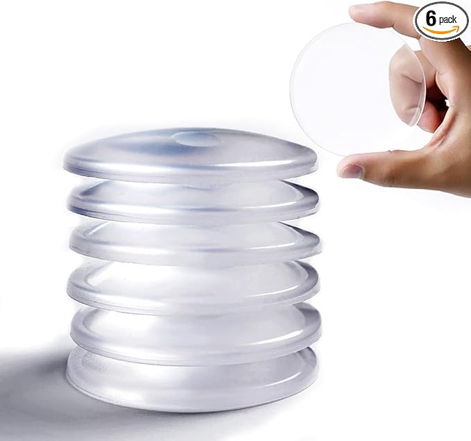 Door Stoppers for Wall Transparent Quiet Wall Protector for Door Handle by Unknown