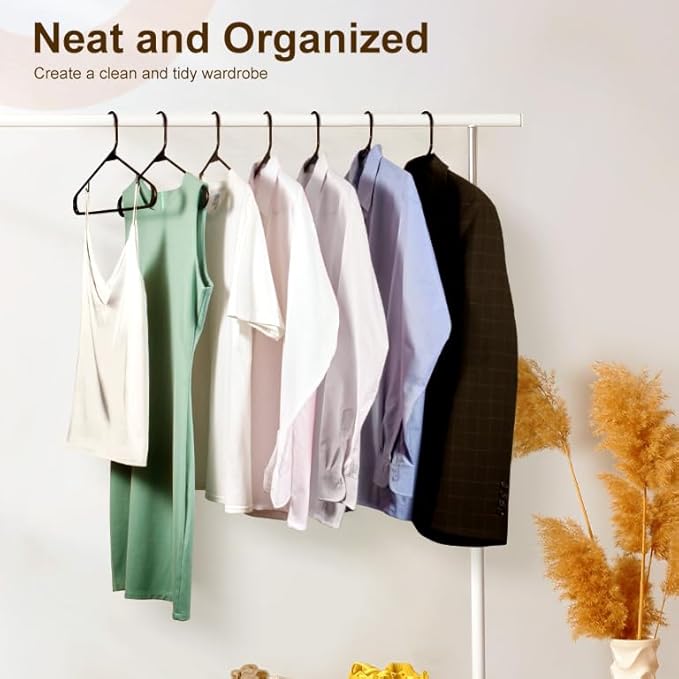 HOUSE DAY 500 Pack Plastic Clothes Hangers, Commercial Bulk Shipment - Image 7
