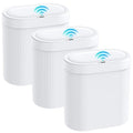 3 Pack 5 Gallon Bathroom Trash Can by SecureSpacesCleanerPlaces
