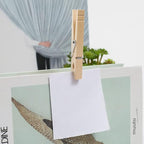 Clothes Pins Wood for Hanging Clothes, 3.5 Inch【100pcs】 Heavy Duty Wooden - Image 7