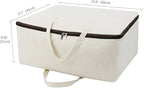 2-Pack Heavy Duty Canvas Cotton Storage Bags - Image 3