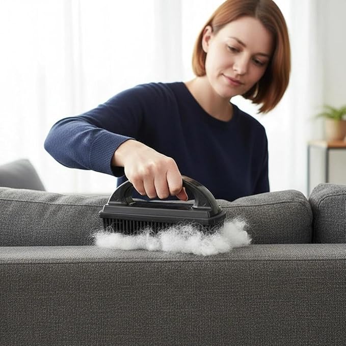 Rubber Pet Hair Removal Brush Lint & Cat Dog Hair Remover Brush Pet Silicone - Image 7