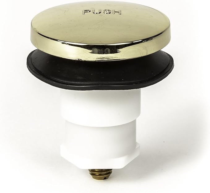 PF0936-PB Toe Touch Bath Tub/Bathtub Drain Stopper Includes 3/8" and 5/16" - Image 2