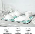 Super Absorbent Dish Drying Mat, Microfiber Fast-Drying Dish Mat, Kitchen Dish - Image 7