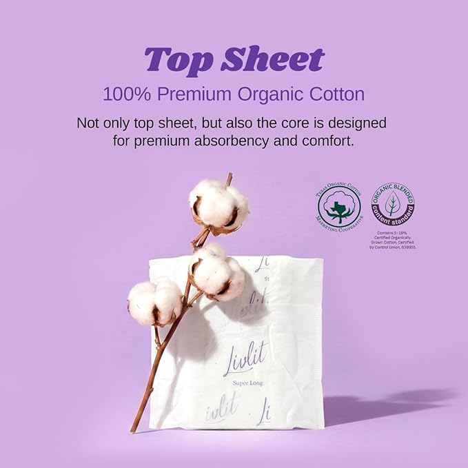 Livlit Super Long Overnight Pads - Image 4