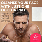 Swisspers Premium Facial Cleansing Pad, 100% Cotton, Ultra Soft, Extra Large - Image 6
