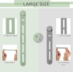 42 Pcs Silicone Cable Ties Reusable Cord Organizer Adjustable Data Cable Wraps - Image 4