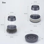 Dish Brush with Soap Dispenser, Kitchen Scrub Brush - Image 9