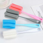 Bottle Brush Sponge 8PCS Cup Washer Brush Long Handle Cleaner Brush - Image 7