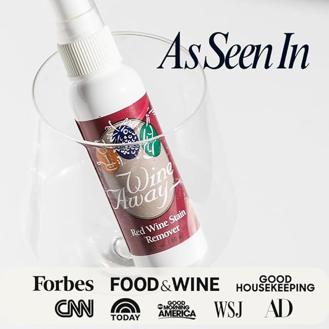 Wine Away Red Wine Stain Remover Spray Bundle, Upholstery & Carpet Cleaner - Image 9