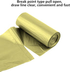 5 Rolls Small Trash Garbage Bags, 4 Gallon Strong Thin Material Disposable - Image 2