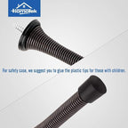 HOMOTEK 50 Pack Oil Rubbed Bronze Spring Door Stops, 3-1/8” Heavy Duty Door Stop - Image 6