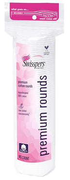 Swisspers Premium Cotton Rounds, Hypoallergenic - Image 4