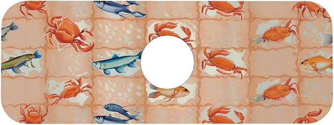 On The Cape Coastal Summer Kitchen sink faucet pad, strong water absorption - Image 9