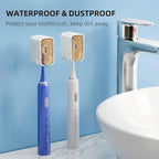 Travel Toothbrush Head Cover 4PCS, Electric Toothbrush Covers Caps, Ventilated - Image 4