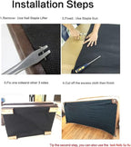 W 39inch by L 118inch Upholstery Cambric Dust Cover Fabric Replacement - Image 6