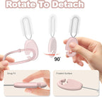 YOTIME Standing Straw Cleaner Brush Set, 4in1 Reusable Straw Brushes - Image 4