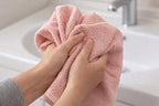 Serafina Home Light Pink Kitchen Hand Dish Towels: Oversized 28" x 18" - Image 5