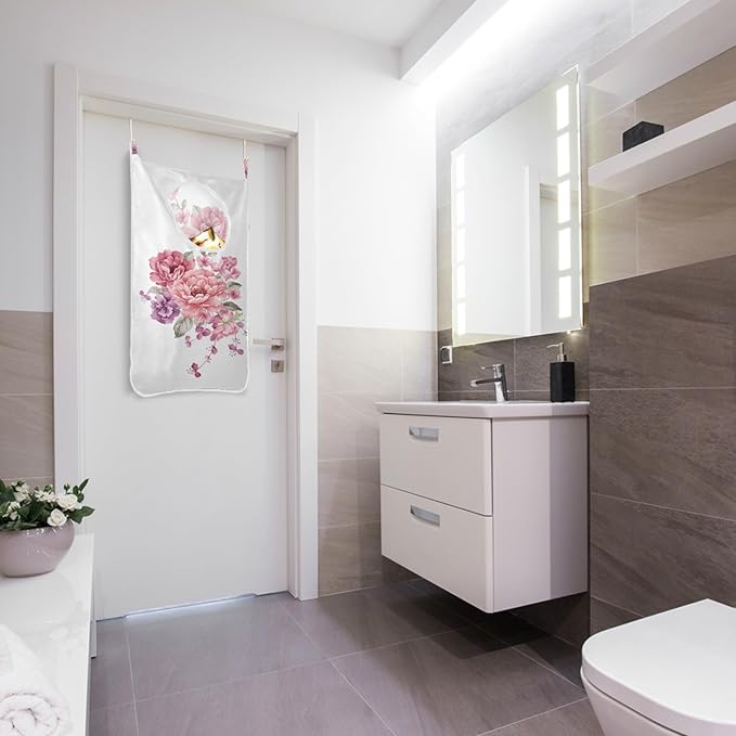 Hanging Laundry Hamper Floral - Image 6
